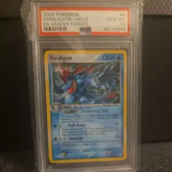 Feraligatr Unseen Forces PSA 10 Gem Mint Pokemon Card- 4/115 - Image 1