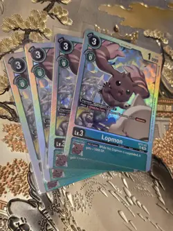 Digimon Card Game Playset Lopmon ST17-03 ST17 17: Double Typhoon A01 - Image 1