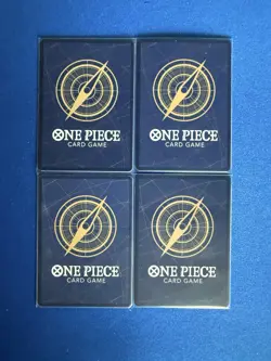 Trafalgar Law One Piece TCG 4-card lot ST10 Super Rare+OP09/OP10 Uncommon - PWE - Image 2