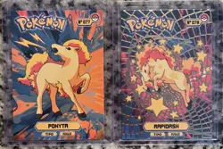 Ponyta Rapidash Gold Foil Pokemon Attack Cards Top 2025 Peru US Seller - Image 1
