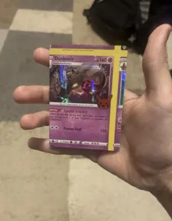 Pokemon Card - Error Miscut NFC Dusknoir Trick or Trade 062/172 Holo Rare - Image 1