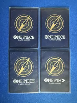 Buggy One Piece TCG 4-card lot ST25 Super Rare+OPOP02/OP09 Rare+OP12 Common PWE - Image 2