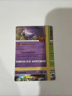 Pokemon Card - Gengar Error Miscut NFC Trick or Trade 062/193 Holo Rare - Image 1