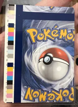 Pikachu Trick Or Trade Miscut Error Holo Pokemon Card - Color Bar - Image 2
