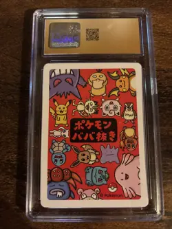CGC PRISTINE 10 Raichu Pokemon Playing Cards JPN Old Maid - Image 2