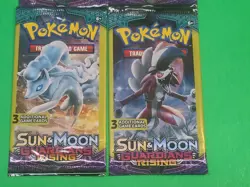 Pokemon Sun & Moon Guardians Rising 3 Card Booster Packs Lot Of 4 Complete New - Image 5