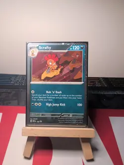 Scrafty - (Cosmos Holo) SVP 188 Scarlet & Violet Promo - Pokemon Card - NM - Image 1