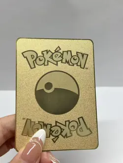 MARIO PIKACHU Pokemon HP50 Metal Card-Collectible Gift Display. - Image 3