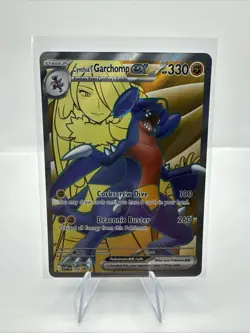 Pokemon - Cynthia’s Garchomp ex - SVP204 - Black Star Promo - Full Art Card - Image 1