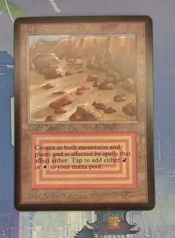 Custom Game Card-Plateau-LP Condition - Image 1