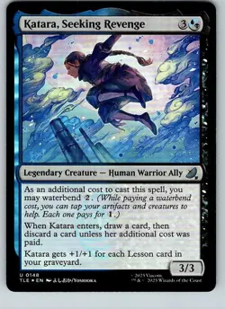 Katara, Seeking Revenge (FOIL) - TLE - 148 - MTG - Image 1