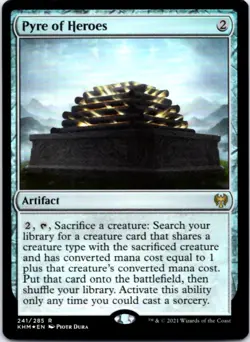Pyre of Heroes (Foil) Kaldheim, 241 NM - Image 1