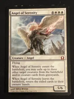 1x Angel of Serenity (1) Return to Ravnica MP MTG Magic the Gathering x1 MKE - Image 1