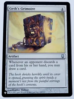 MTG Geth's Grimoire - The List - NM - Image 1