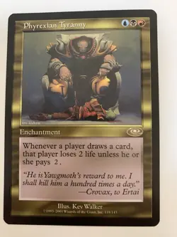 MTG NM Phyrexian Tyranny Planeshift Regular - Image 1
