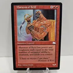 Magic the Gathering MTG Weatherlight MARAXUS OF KELD - Image 1
