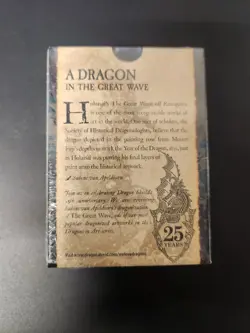 Dragon Shield Sleeves: Standard Matte Dual Art 25th Anniversary - Great Wave - Image 3