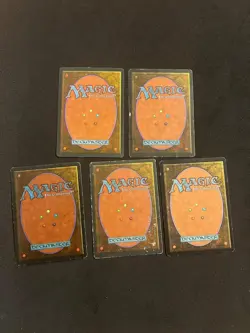 x3 Snow-Covered Swamps + x2 Islands [Ice Age] Magic MTG Cards HP - Image 2