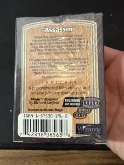 Magic The Gathering URZA'S DESTINY Assassin NEW SEALED SHIPS FAST/FREE - Image 2