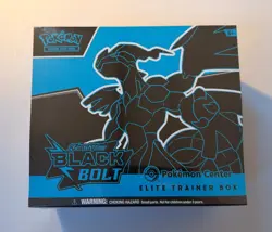 Pokemon TCG Black Bolt Elite Trainer Box Pokemon Center ETB | Brand New & Sealed - Image 1