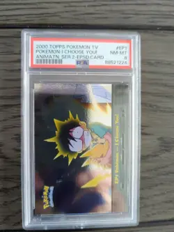 2000 Topps Pokemon T.V Pokemon -I Choose You Foil ! Animation Series 2... - Image 1