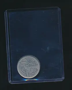LUGIA 2000 POKEMON WIZARDS OF THE COAST SILVER COIN PROMO - Image 1