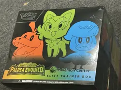 POKEMON PALDEA EVOLVED POKEMON CENTER ELITE TRAINER BOX. *SEALED* - Image 1