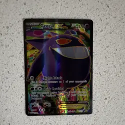 Pokemon Gengar EX 114/119 Full Art Ultra Rare Holo XY Phantom Forces 2014 - Image 2