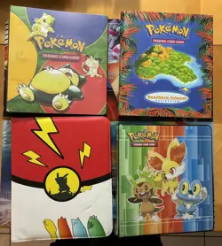 Vintage & Modern Pokemon Accessories Binders Snorlax Piakxhu Southern Island - Image 1