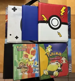Vintage & Modern Pokemon Accessories Binders Snorlax Piakxhu Southern Island - Image 4