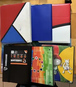 Vintage & Modern Pokemon Accessories Binders Snorlax Piakxhu Southern Island - Image 5