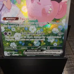 Lillie's Clefairy EX 184/159 SV09 Journey Together SIR Pokemon TCG - Image 2