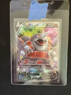 RHYPERIOR V 181/189 DARKNESS ABLAZE POKEMON (FULL ART, NM) - Image 1