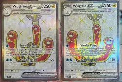 Wugtrio ex Full Art Ultra Rare - 190/162 - Temporal Forces Pokemon 2024 - Image 3
