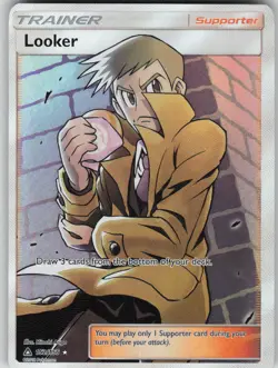 Pokemon TCG Looker (Full Art) Ultra Rare SM - Ultra Prism 152/156 - Image 1