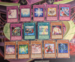 Yugioh Enemy of Justice EOJ Complete 1st Edition 14-Card Rare Set NM! - Image 1