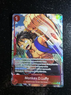 ONE PIECE Monkey D. Luffy (Alt Art) OP14-013 SR The Azure Sea's Seven - Image 1