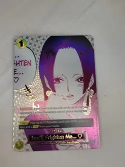 One Piece: The Azure Sea's Seven #OP14-118 You'll Frighten Me...(Alternate Art) - Image 3