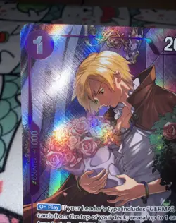 One Piece TCG Vinsmoke Sanji Treasure Rare OP10-063 Legacy of the Master SCRATCH - Image 5