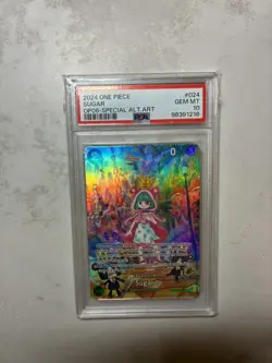 2024 One Piece TCG Sugar SP OP04-024 Wings of The Captain ENG PSA 10 - Image 1