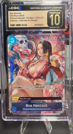 One Piece 2024 Boa Hancock PB: The Best -ST03-013 Common Alt Art Parallel Eng. - Image 1