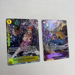 Rosinante & Trafalgar Law Illustration Box Volume 6 Promos OP12-108 & P-093 - Image 3