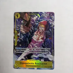 Rosinante & Trafalgar Law Illustration Box Volume 6 Promos OP12-108 & P-093 - Image 5
