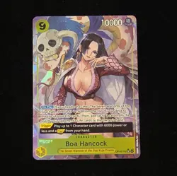 Boa Hancock (Alt Art) OP14-112 SR The Azure Sea’s Seven English One Piece TCG NM - Image 1