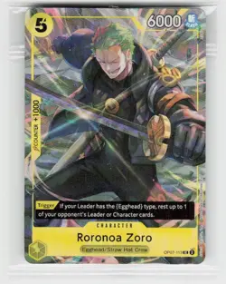 One Piece Promotion Cards #OP07-113 Roronoa Zoro (Illustration Box Vol.3) - Image 1