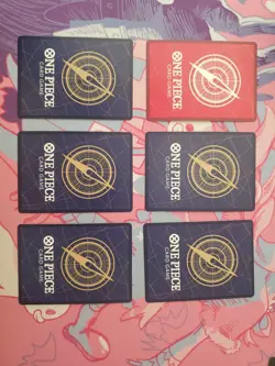 Lot Of 6 St29 Alt Arts One Piece Card Game - Image 2