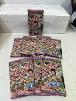 Anime One Piece Tcg 10 Pack Whole Cake Island Chinese Ssr Monkey D Luffy Big Mom - Image 1