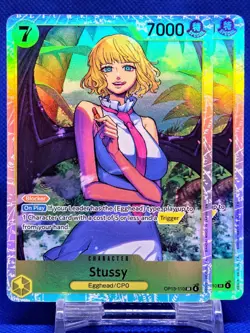 2x Stussy OP13-110 SR | NM | Carrying On His Will | One Piece TCG | English - Image 1
