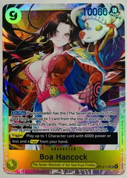 Boa Hancock - OP14-112 The Azure Sea's Seven Foil One Piece Trading Card Game EN - Image 1