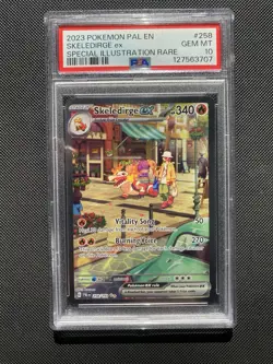 Paldea Evolved Skeledirge EX Special Illustration Rare Card #258/193 PSA 10 - Image 1